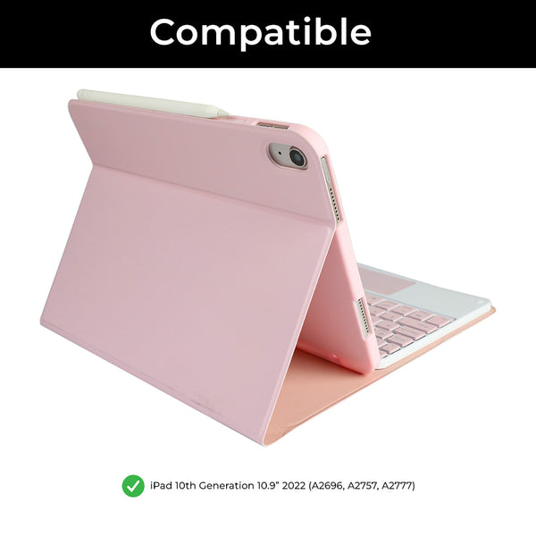 TECPHILE - PS209T Wireless Keyboard Case for iPad - 38