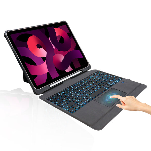 TECPHILE - T5209D Wireless Keyboard Case for iPad Pro 12.9 - 1