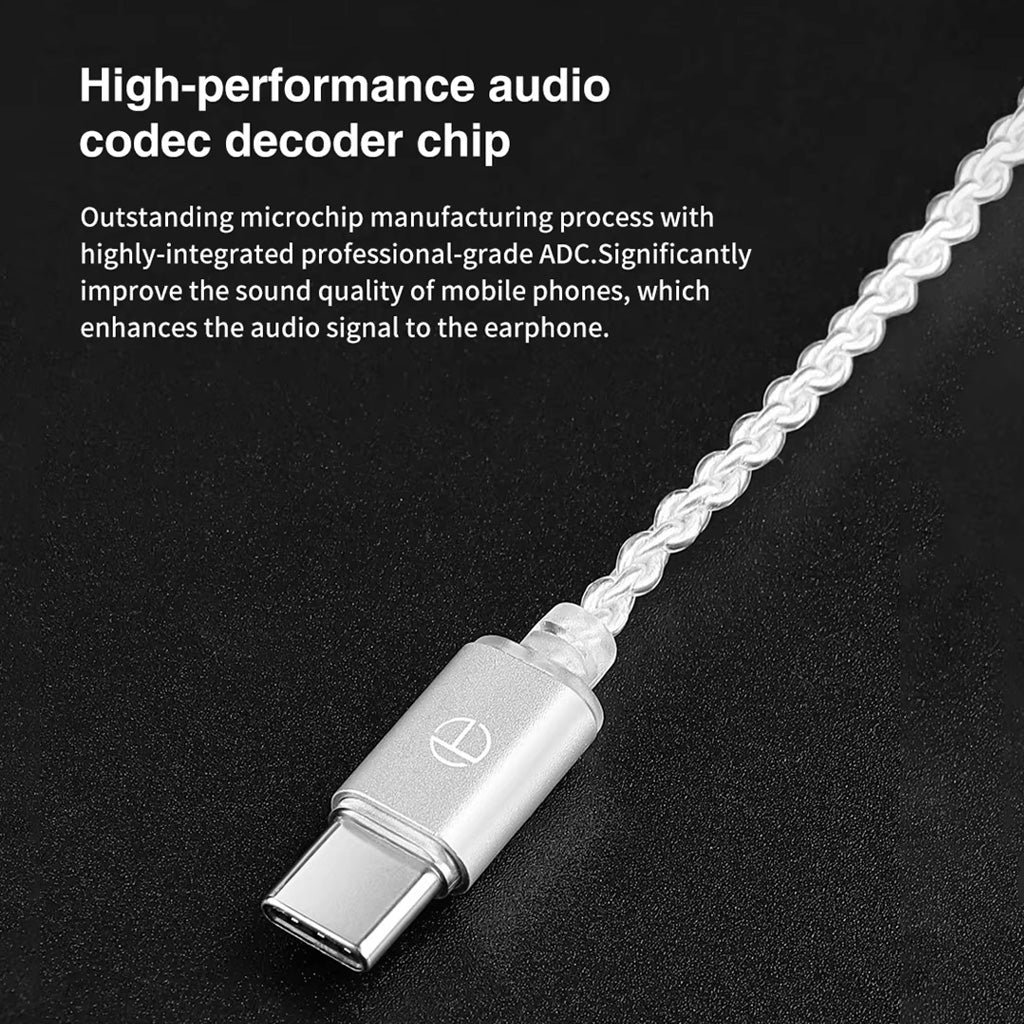 TRN-A7 Upgrade Cable For IEM silver