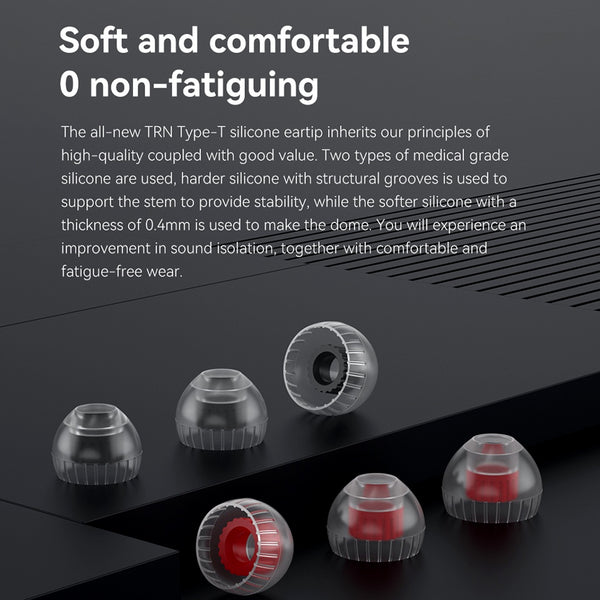 TRN - T Silicone Ear Tips - 5