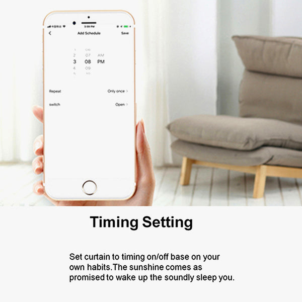 TECPHILE - Wifi Smart Curtain Motor and Remote Controller - 10