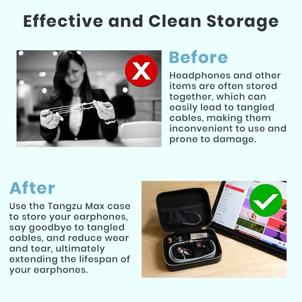 Concept Kart Tangzu Max case black clean storage