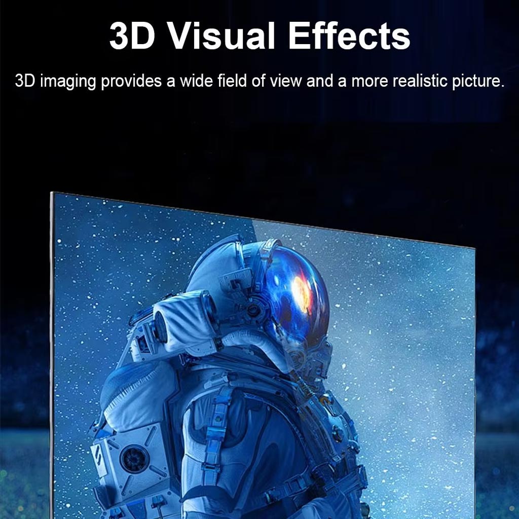 Tcpl CA105 Mg hdfc hdmi 8k adaptr black 3d visual effects