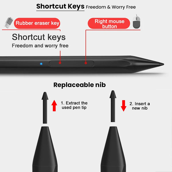 TECPHILE WR19 Stylus Pen for Microsoft Surface - 5