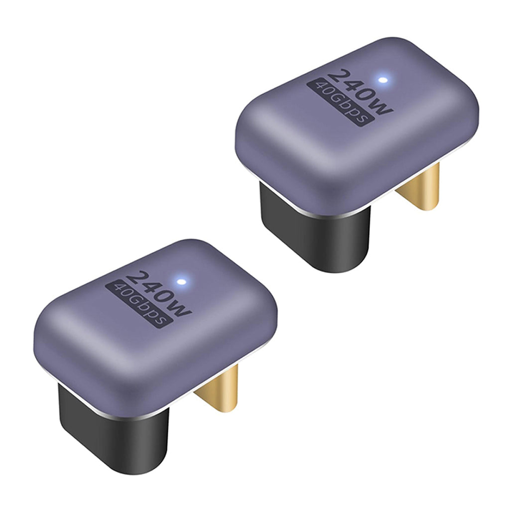 TECPHILE 240W PD Type C Male to Type C Female Adapter