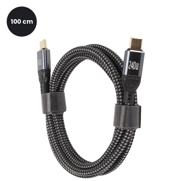 TECPHILE - CC8 Type C To Type C Cable - 1