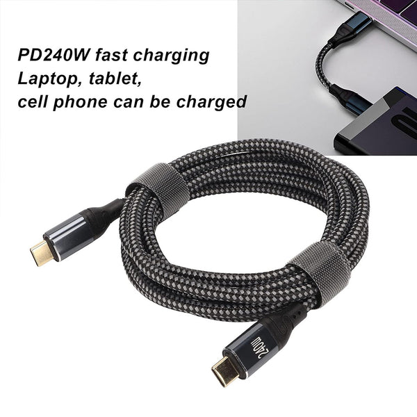 TECPHILE - CC8 Type C To Type C Cable - 11