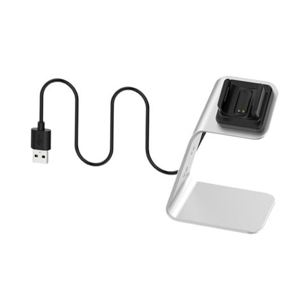 TECPHILE - USB Charging Dock Stand for Fitbit Charge 3 /Charge 4 - 5
