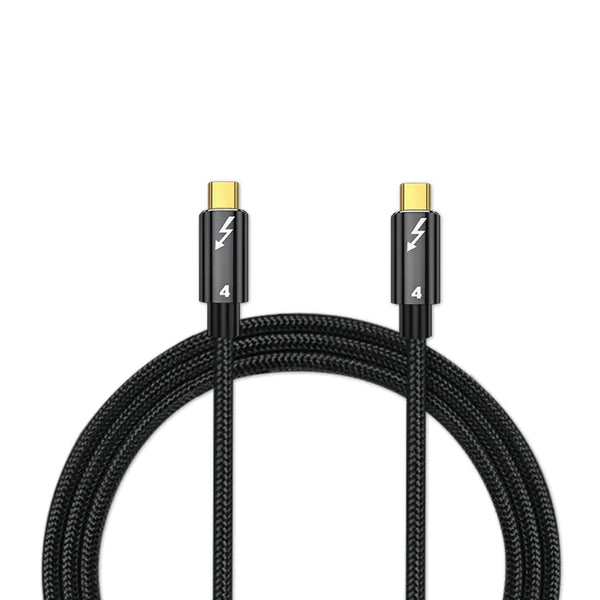 TECPHILE - Thunderbolt 4 Type-C to Type-C Male 100W Cable - 1