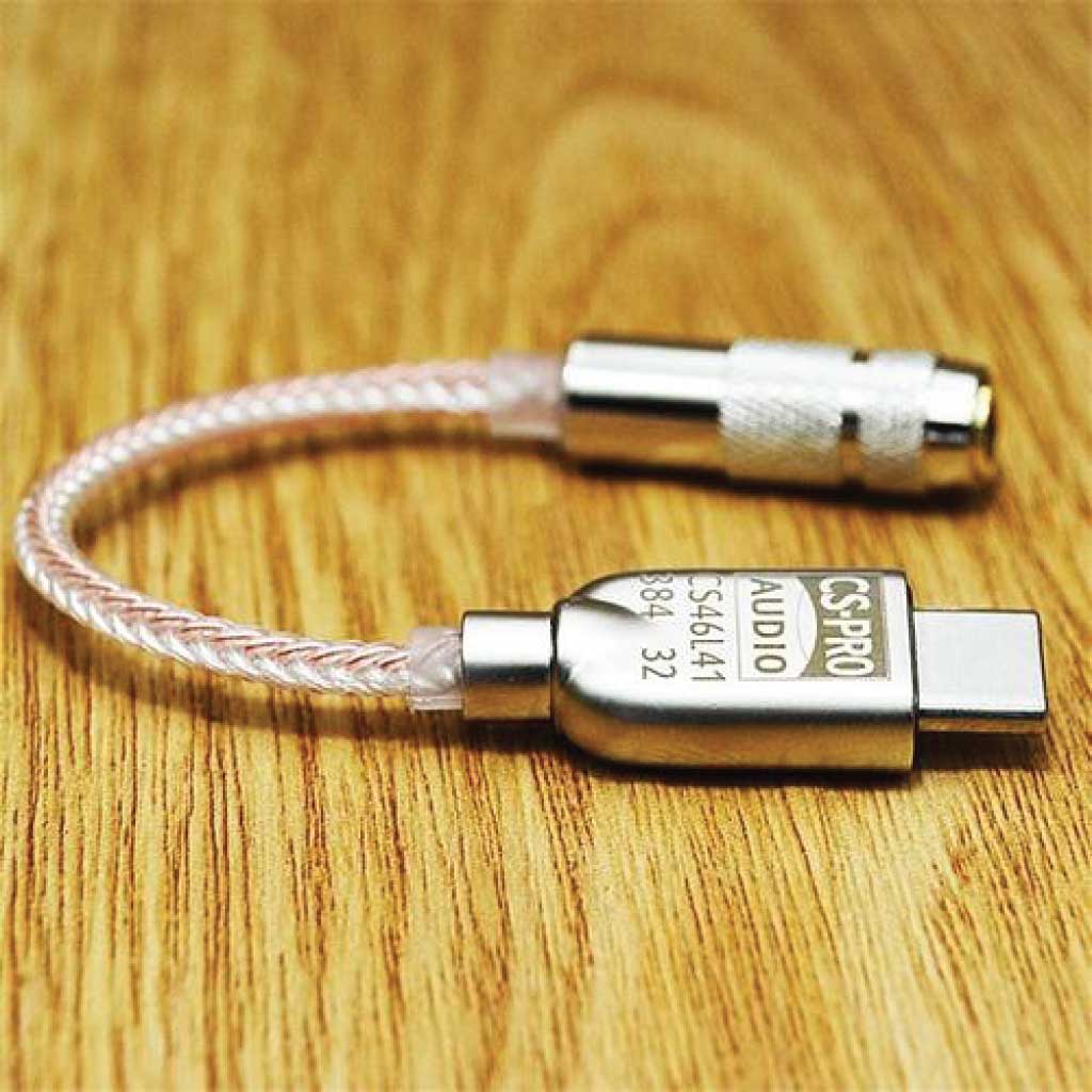 AUDIOCULAR - D08 CS Pro CS46L41 TypeC to 3.5mm DAC Dongle (Demo Unit)