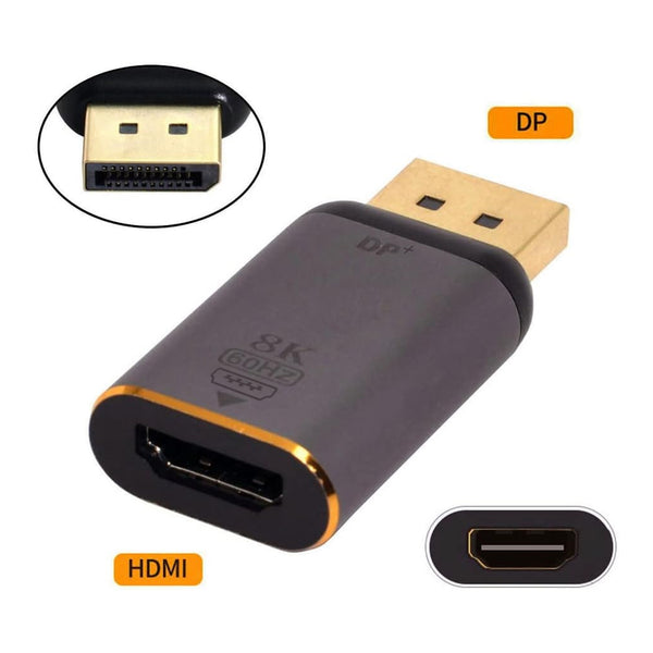 TECPHILE - DP to Type-C/HDMI Portable Converter - 11