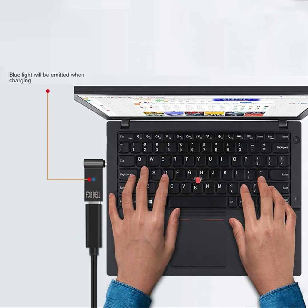 TECPHILE - 100W Type-C Portable Adapter Connector for Laptop