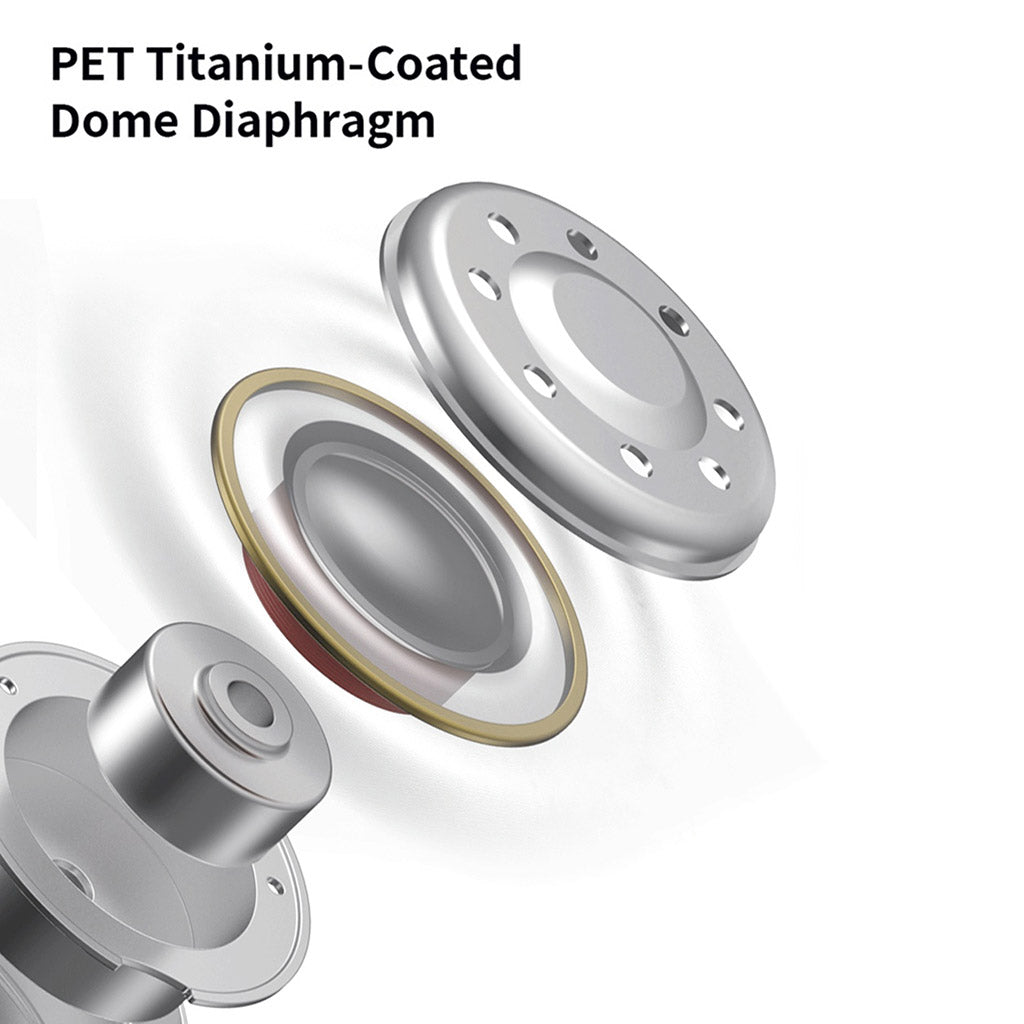 tanchjim bunny Iem Clear Mic TypeC pet titanium coated