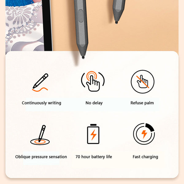 TECPHILE JW10 Stylus Pen for Lenovo Pad - 2