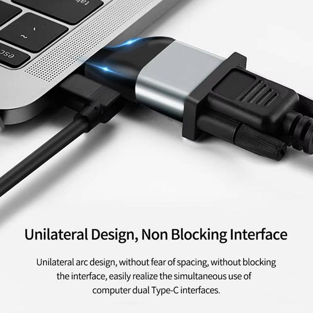 Tecphile CA104 DisplayPort Type C blk gry 7