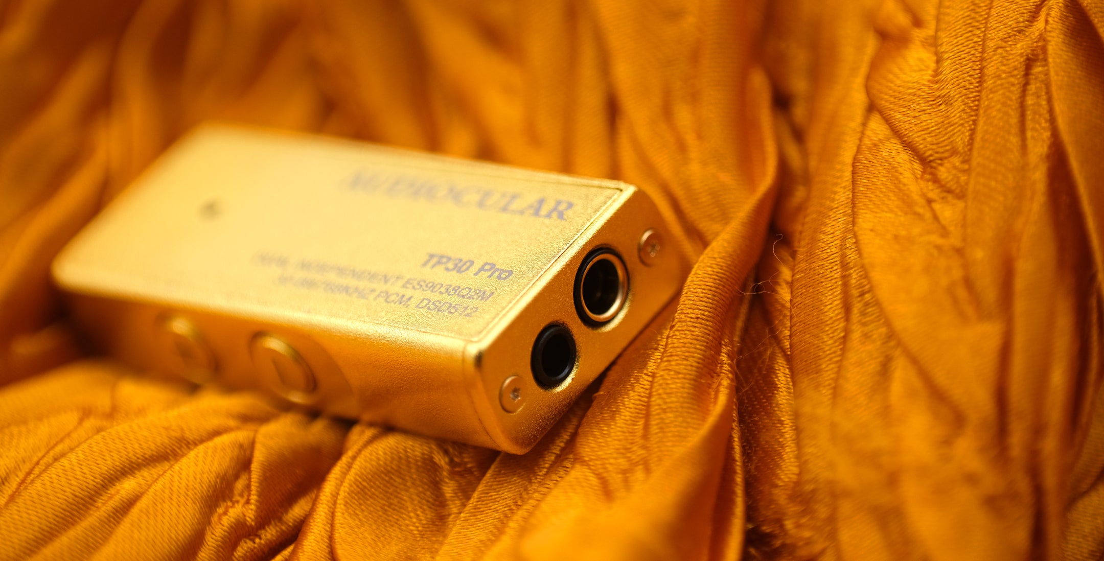 Concept kart audiocular tp30 pro es9038q2m portable dac   amp gold 2  6