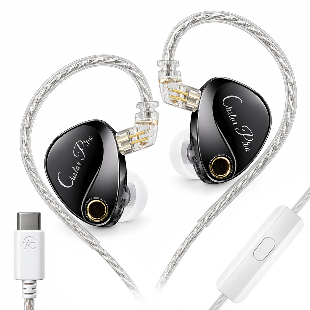 AUDIOCULAR x KZ Castor Pro Dual Dynamic Driver IEM