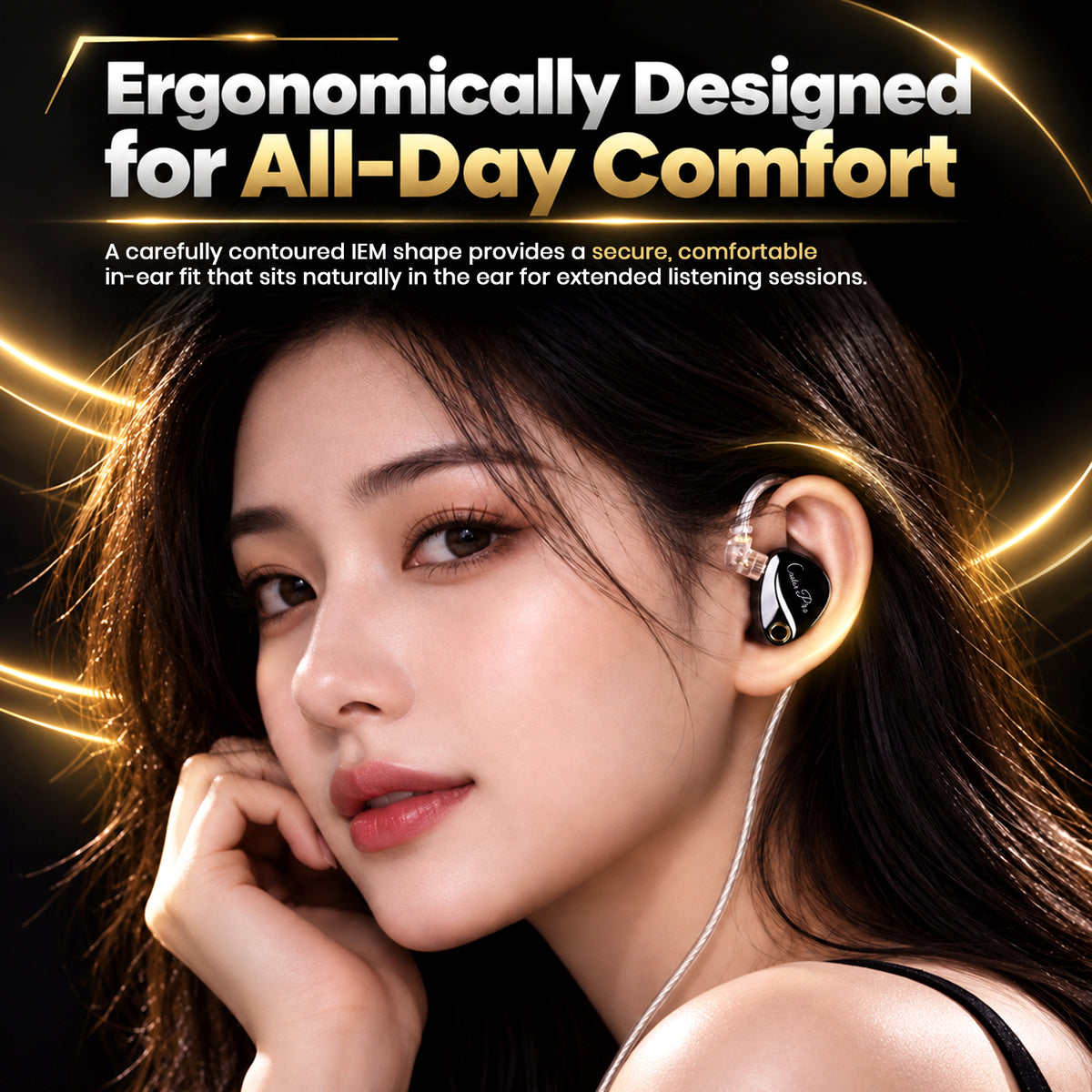 AUDIOCULAR x KZ Castor Pro Dual Dynamic Driver IEM