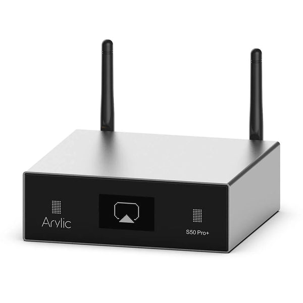 ARYLIC - S50 Pro+ Wireless Stereo Preamplifier With aptX HD & ES9023 DAC - 1