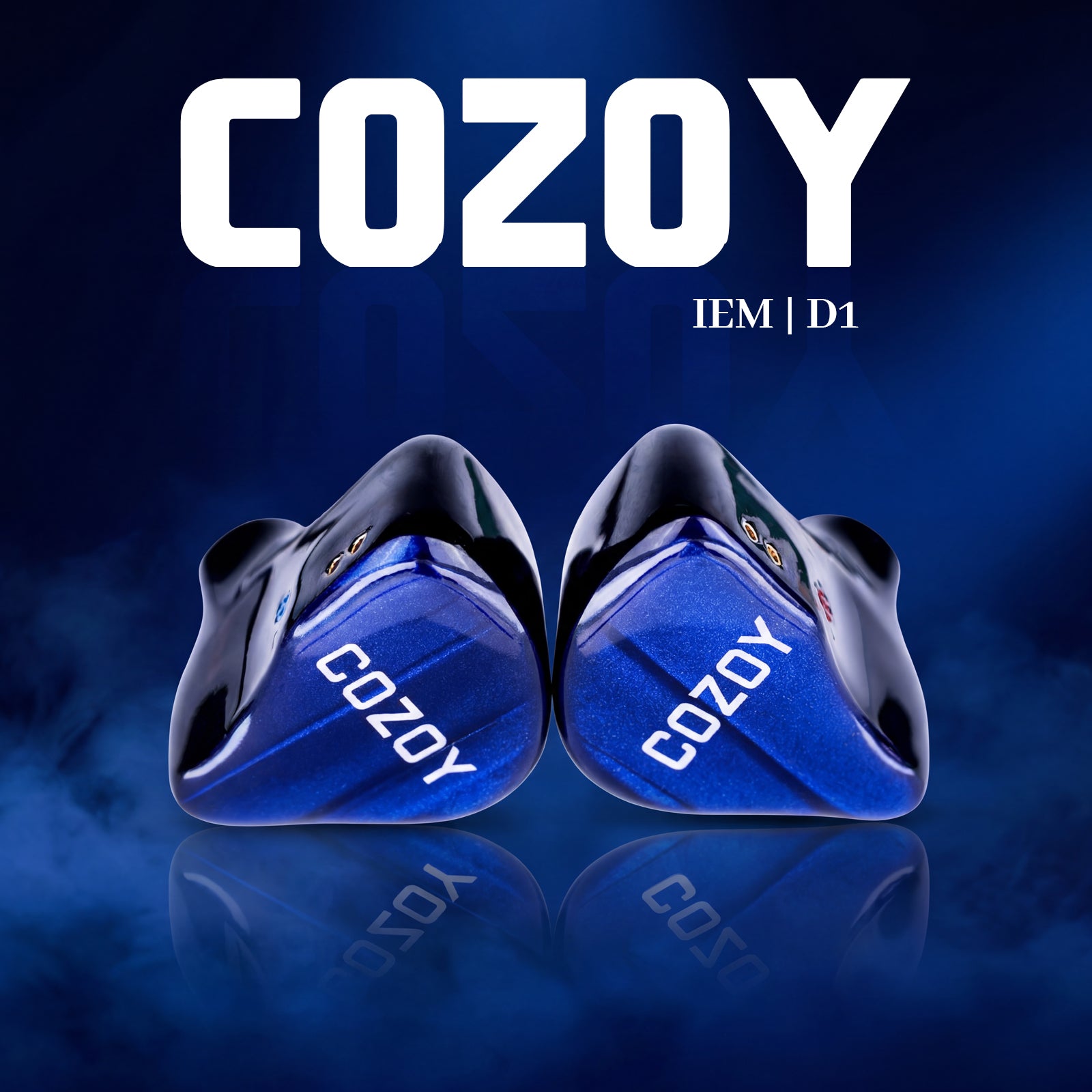 COZOY D1 in-ear monitors with dual magnetic drivers