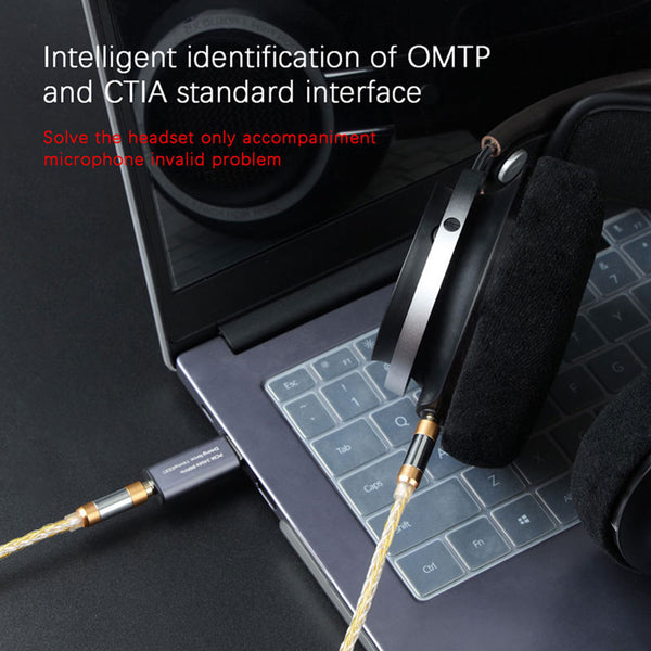 JCALLY JA06 USB to 3.5mm Headphone External Sound Card Converter - 14