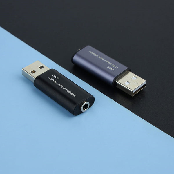 JCALLY JA06 USB to 3.5mm Headphone External Sound Card Converter - 17