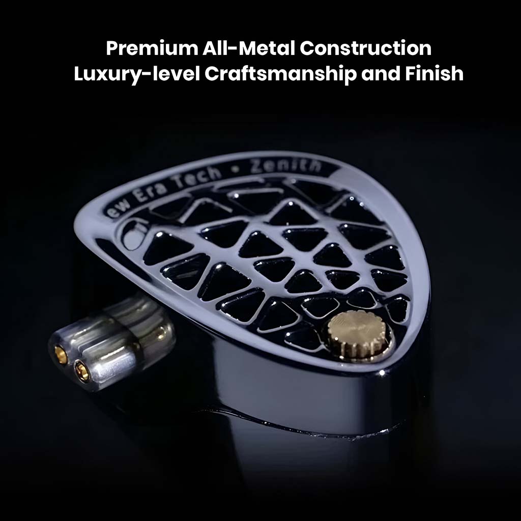 KZ Zenith New Flagship IEM Metal Construction