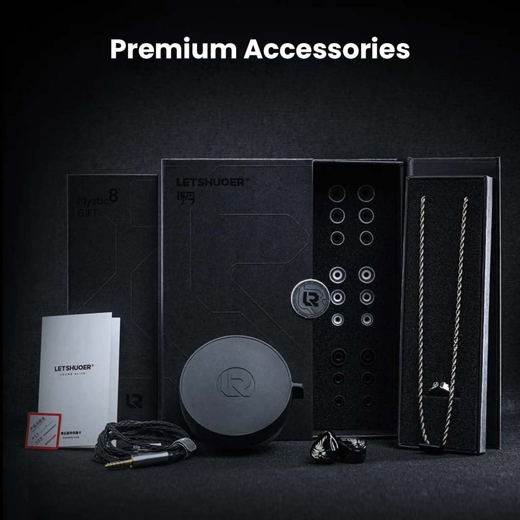 LETSHUOER Mystic8 IEM Accessories