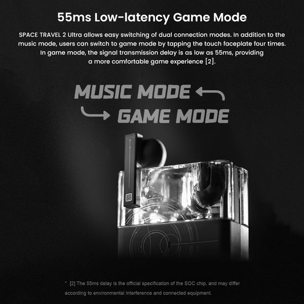 MOONDROP - Space Travel 2 Ultra ANC Bluetooth True Wireless Earbuds - 4