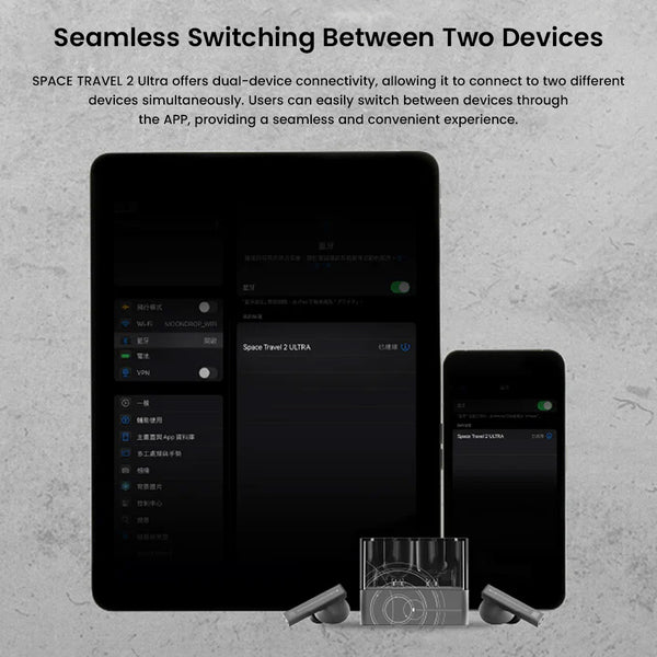 MOONDROP - Space Travel 2 Ultra ANC Bluetooth True Wireless Earbuds - 8