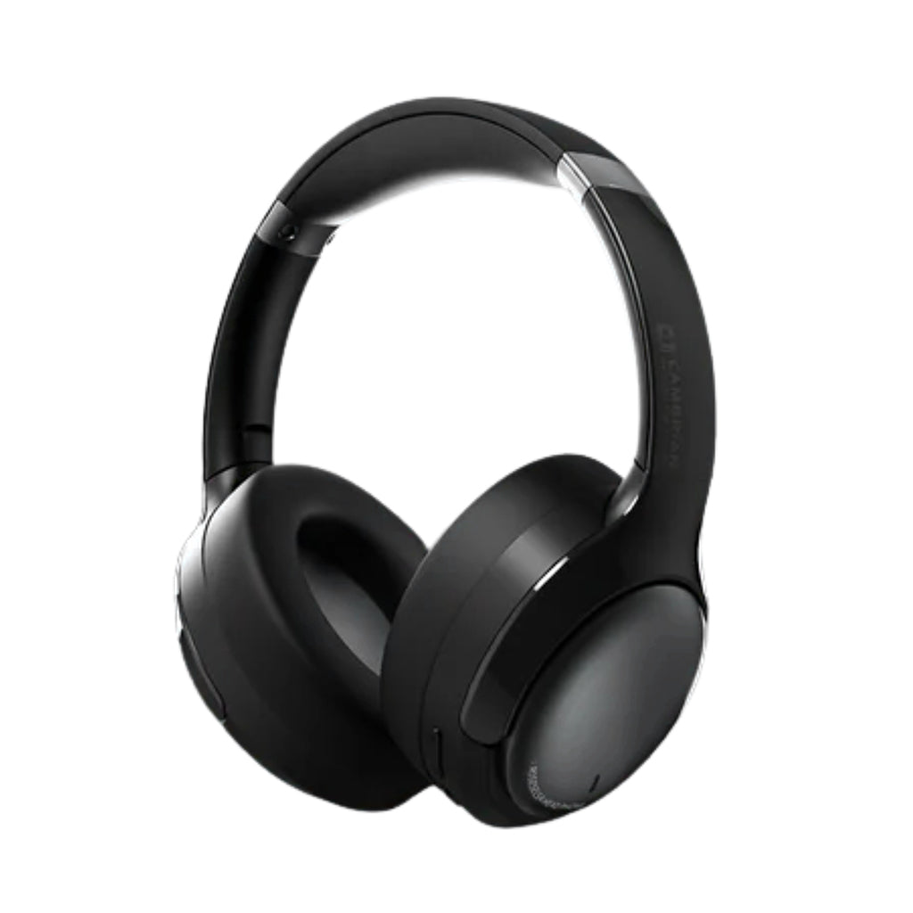 ROSESELSA - Cambrian Over Ear Wireless Headphones in sleek black design, featuring cushioned ear cups and a modern, ergonomic build.