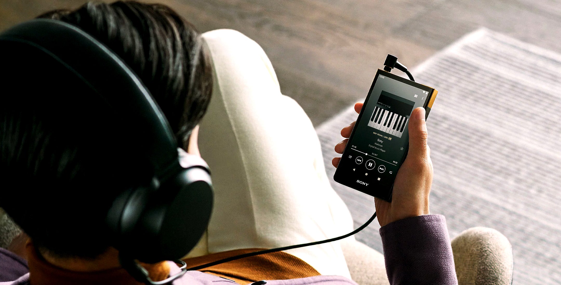 Concept kart sony nw zx707 walkman hi res digital music player black 1  4