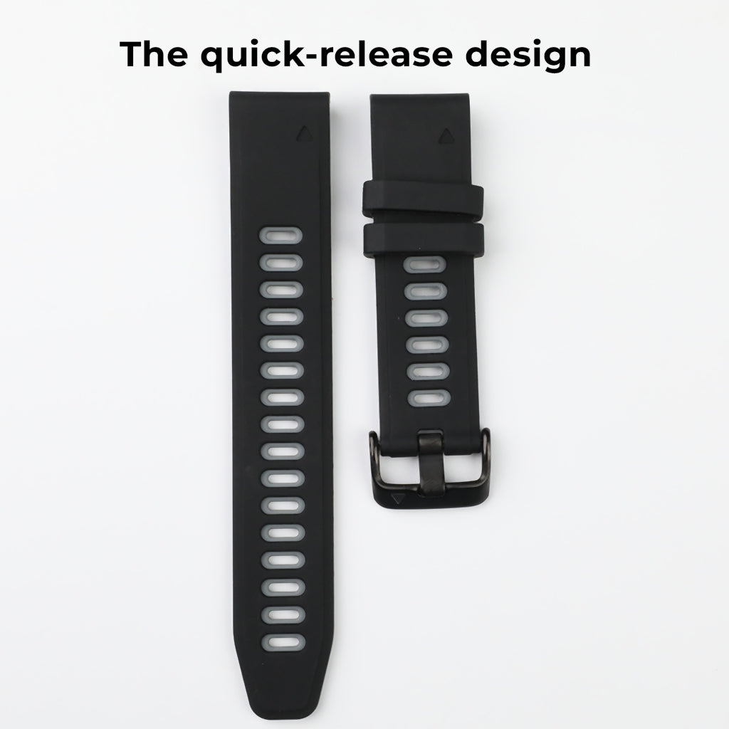 TECPHILE - 20mm Quickfit Watch Band for Garmin Fenix 6S/6S Pro