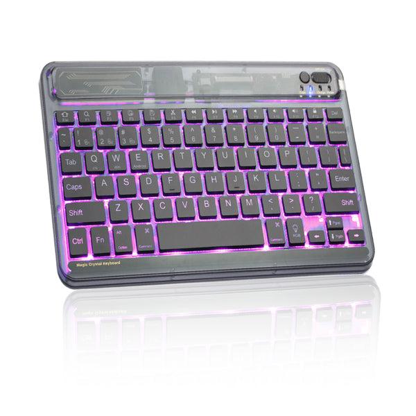 TECPHILE - XK030D Wireless Keyboard with Backlit - 1