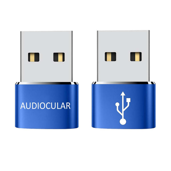 AUDIOCULAR- Type-C Female to USB-A Male OTG Adapter - 14