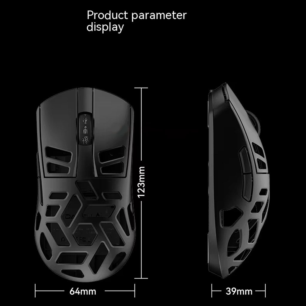 DAREU A950 Pro Magnesium Alloy 4K Tri Mode Wireless Gaming Mouse