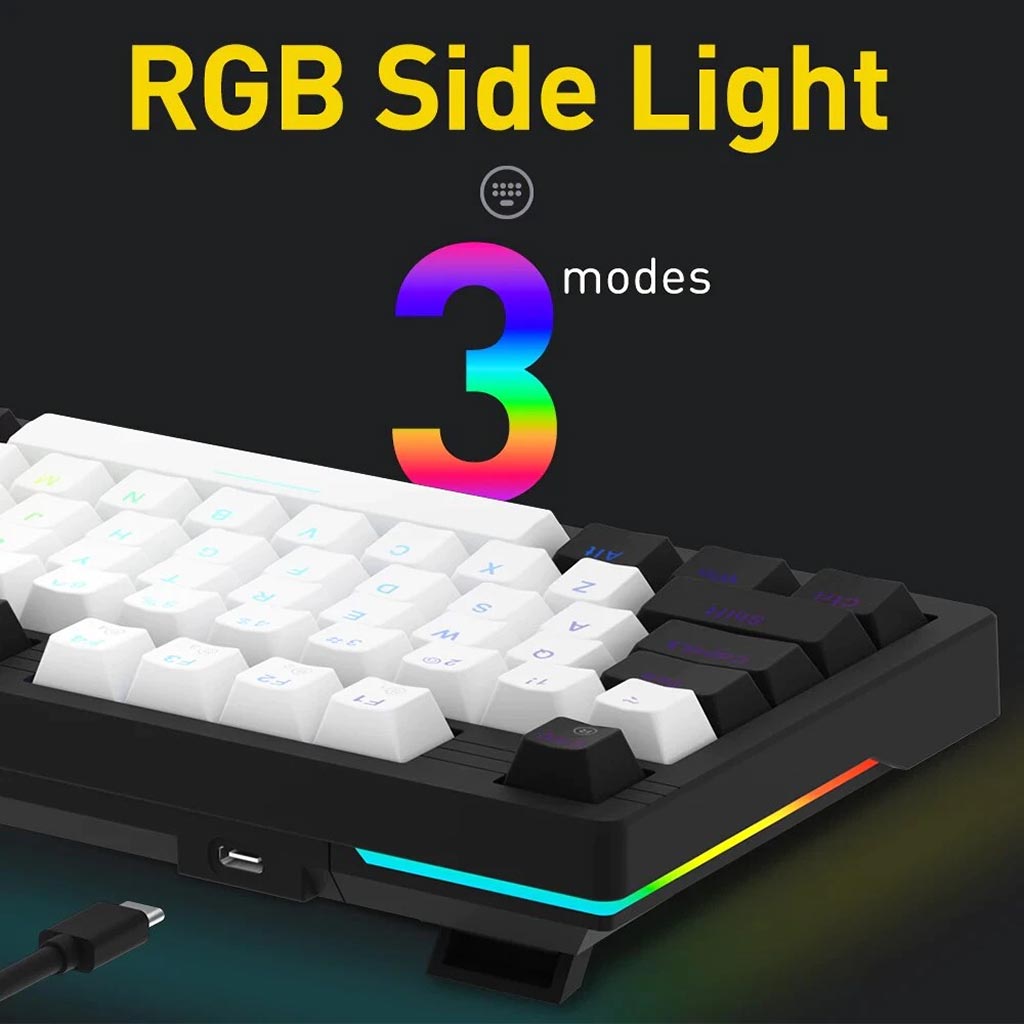 DAREU EK75 Rainbow Wired Gaming keyboard rgb
