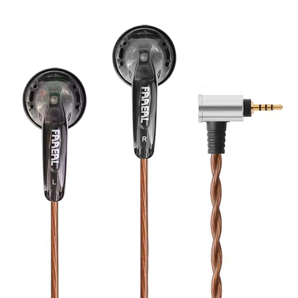 FAAEAL Snow Lotus SPC Version Earbuds Gray 2.5mm