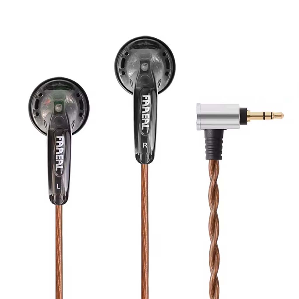 FAAEAL Snow Lotus SPC Version Earbuds Gray 3.5mm