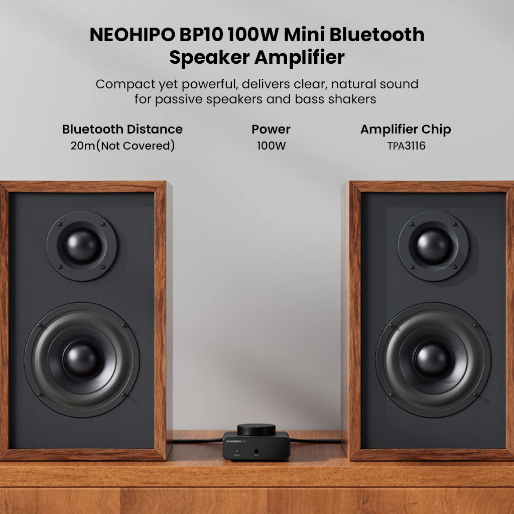 NEOHIPO BP10 with speakers