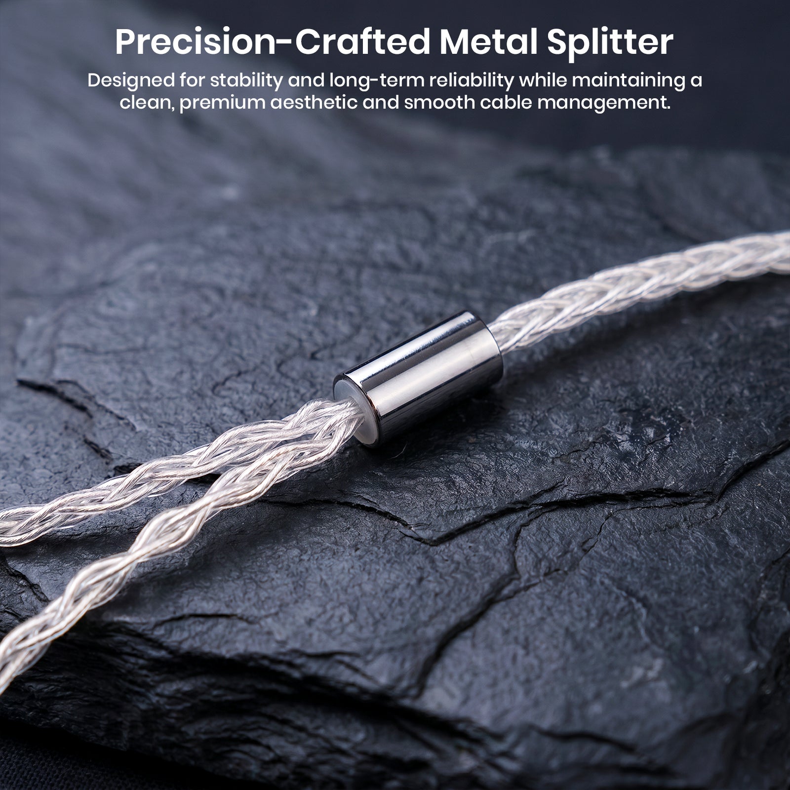 GK L200-8 Eight-Strand Silver-Plated Upgrade Cable for IEM