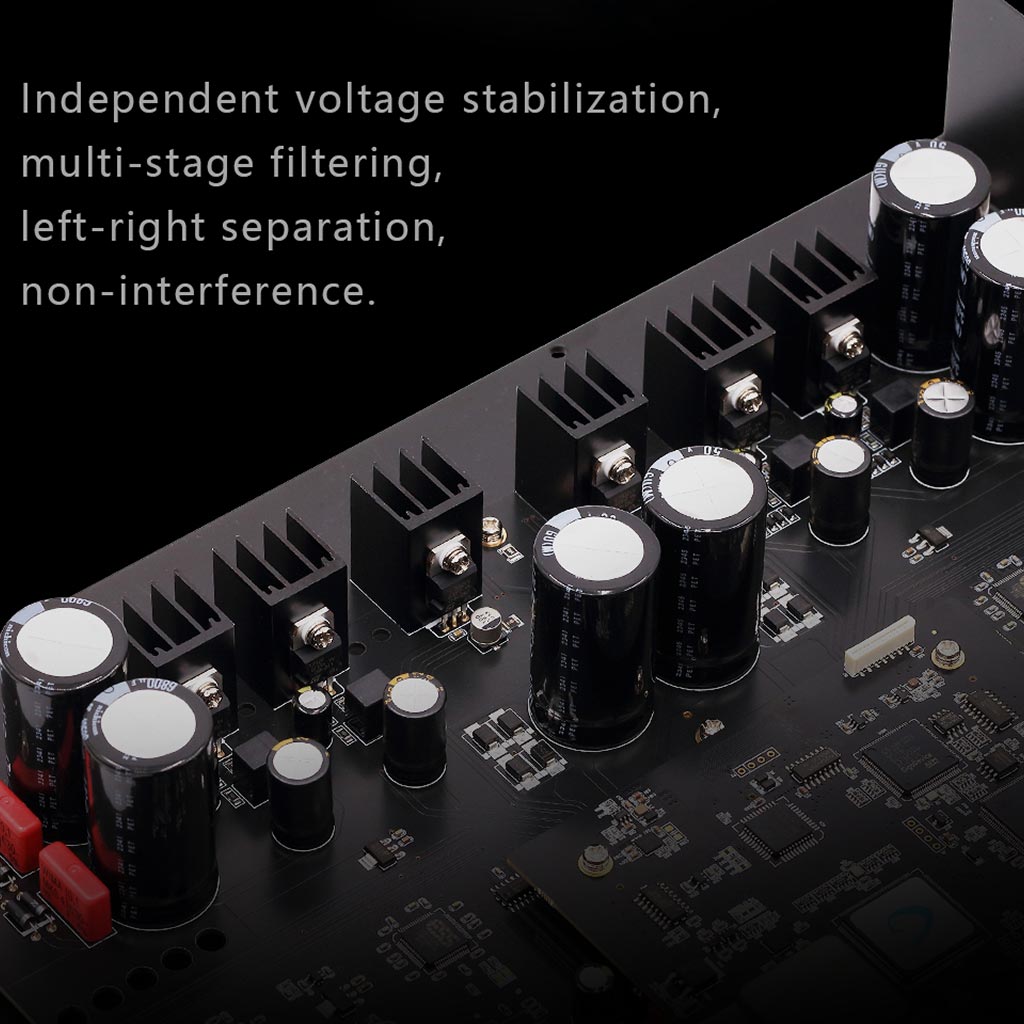GUSTARD X30 Network Streaming DAC independent voltage stabilization