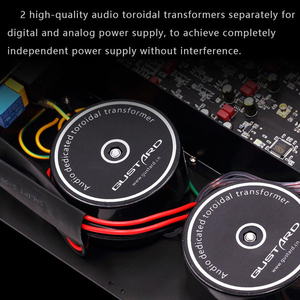 GUSTARD X30 Quad ES9039SPRO Network Streaming DAC - 7