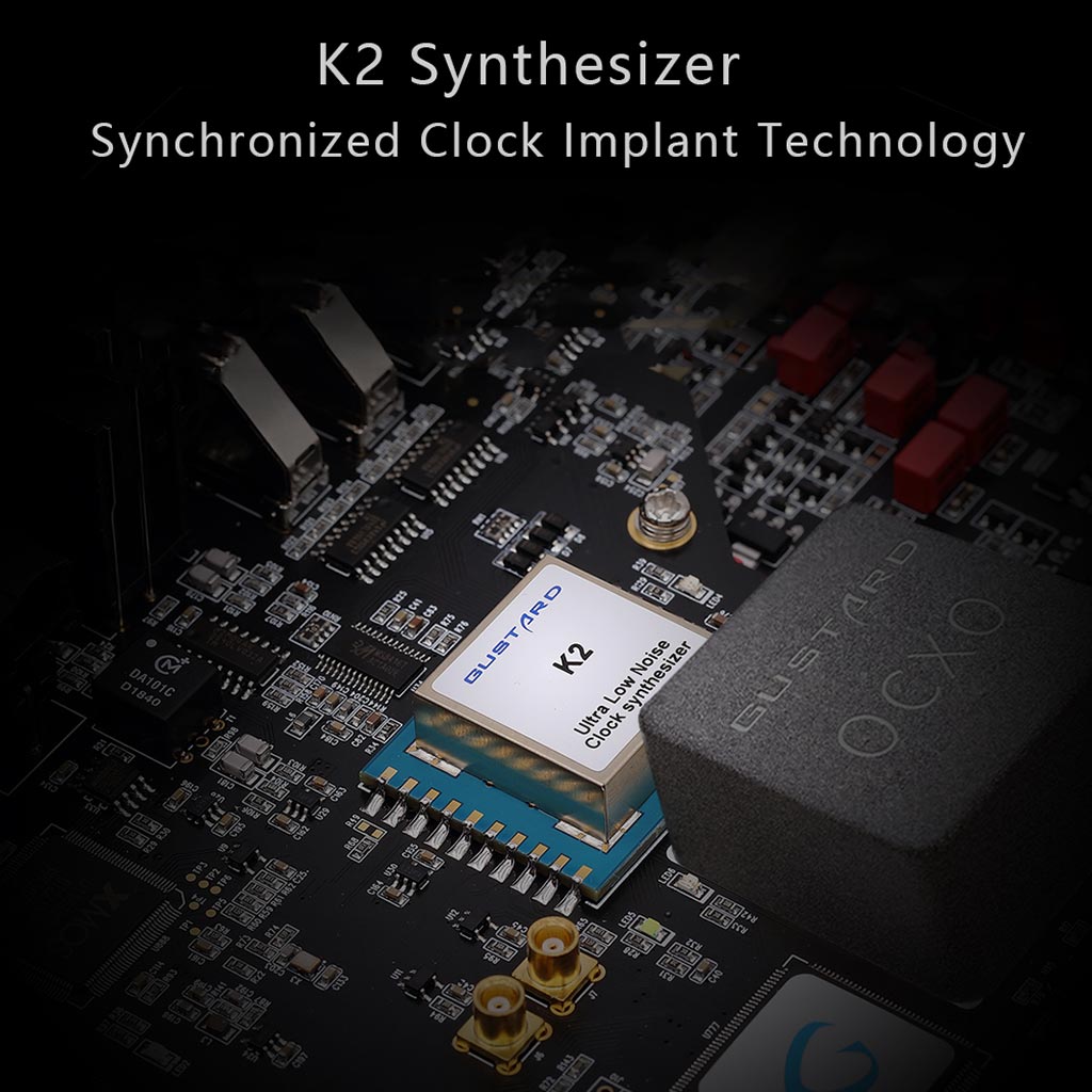 GUSTARD X30 Network Streaming DAC K2 Clock Technology