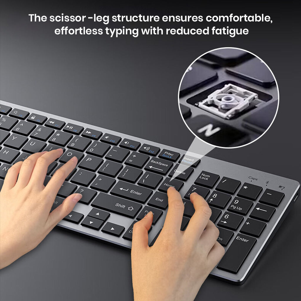 K936 Wireless Keyboard and Mouse Combo with Multi-Device Connectivity
