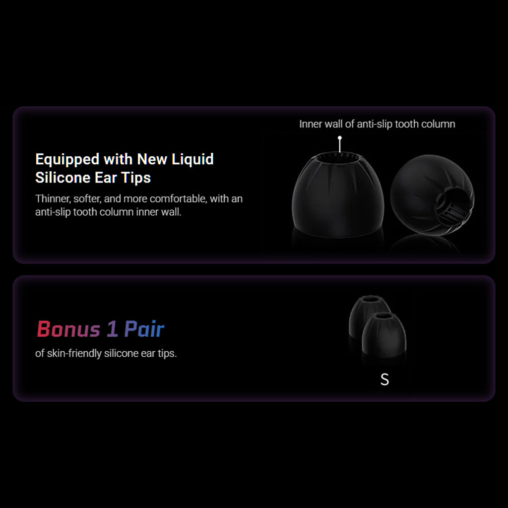 KZ - Axas Gaming IEM with DSP Sound Card & Dual Microphones