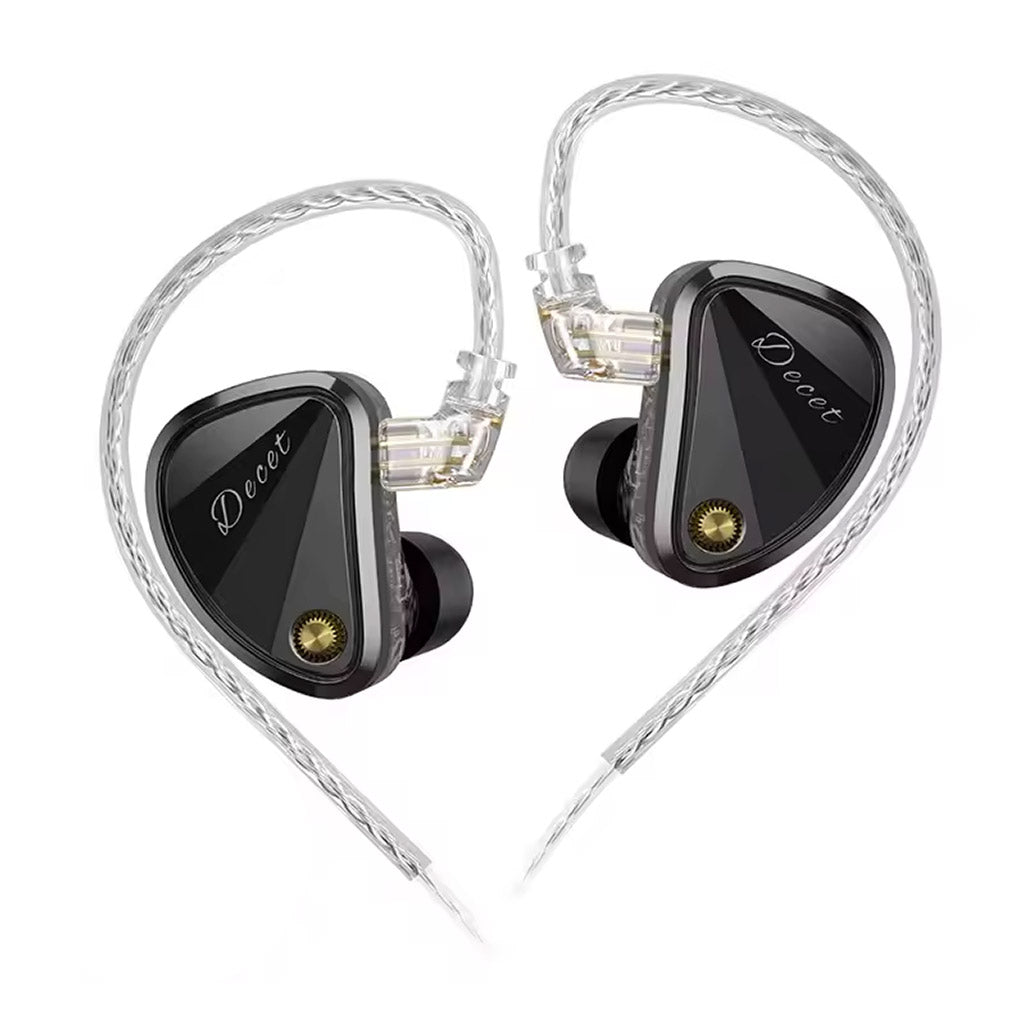 KZ Decet 10 IEM standard version with detachable cable and ergonomic design for everyday high-quality audio listening.