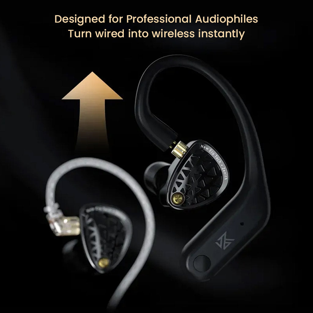 KZ AN01 ANC-Enabled Wireless Adapter for IEMs which turns Wired IEMs to Wireless