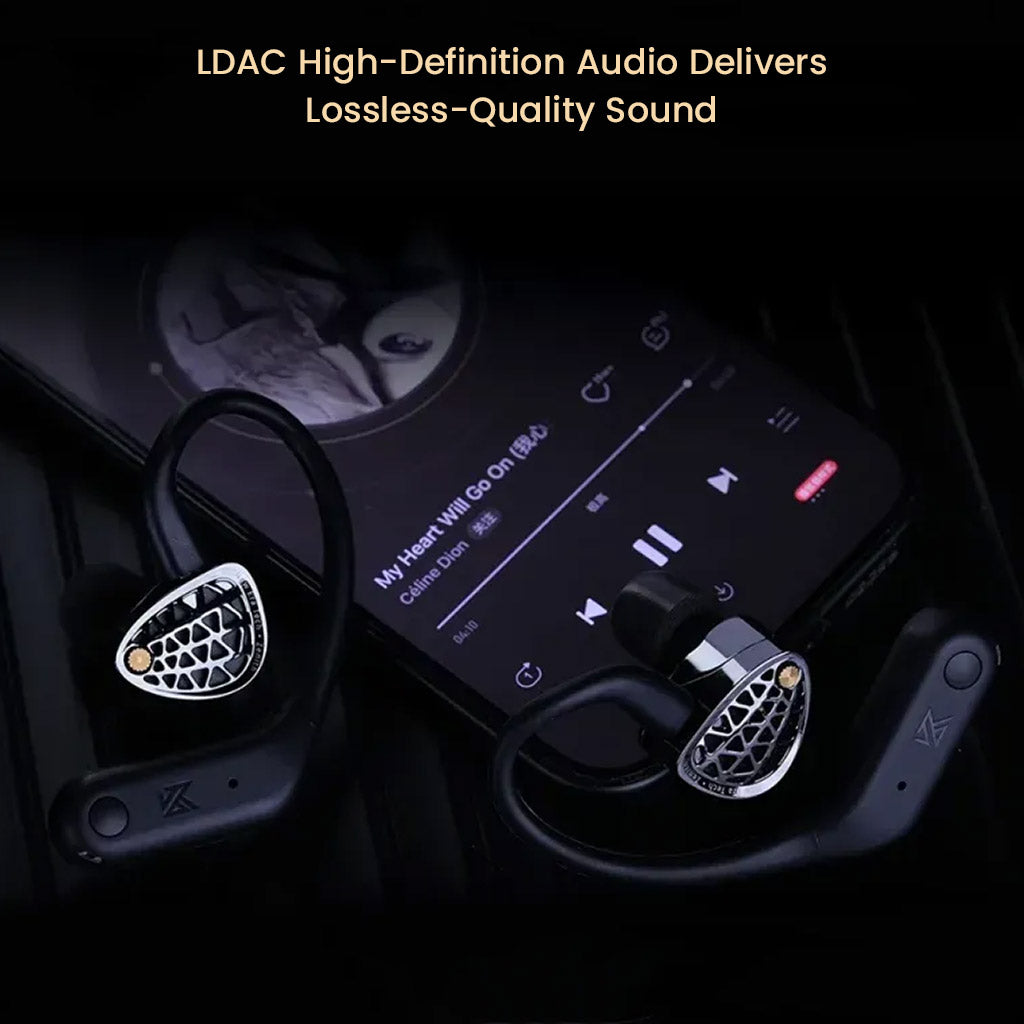 KZ AN01 ANC-Enabled Wireless Adapter for IEMs with LDAC Quality Sound