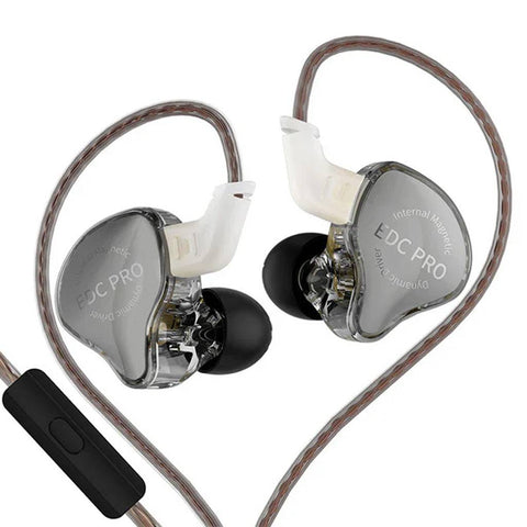 KZ EDC PRO Dynamic Driver IEM + AUDIOCULAR D07 Slim DAC & Amp 01